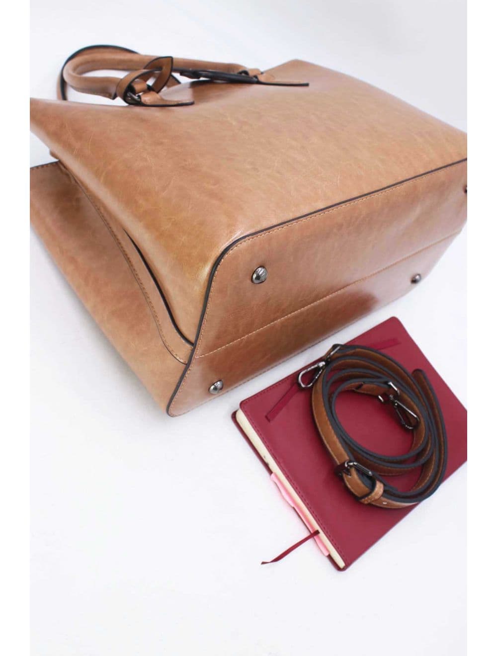 Sac à Main Avec Pendentif 25B-6362-Abricot — vue 4
