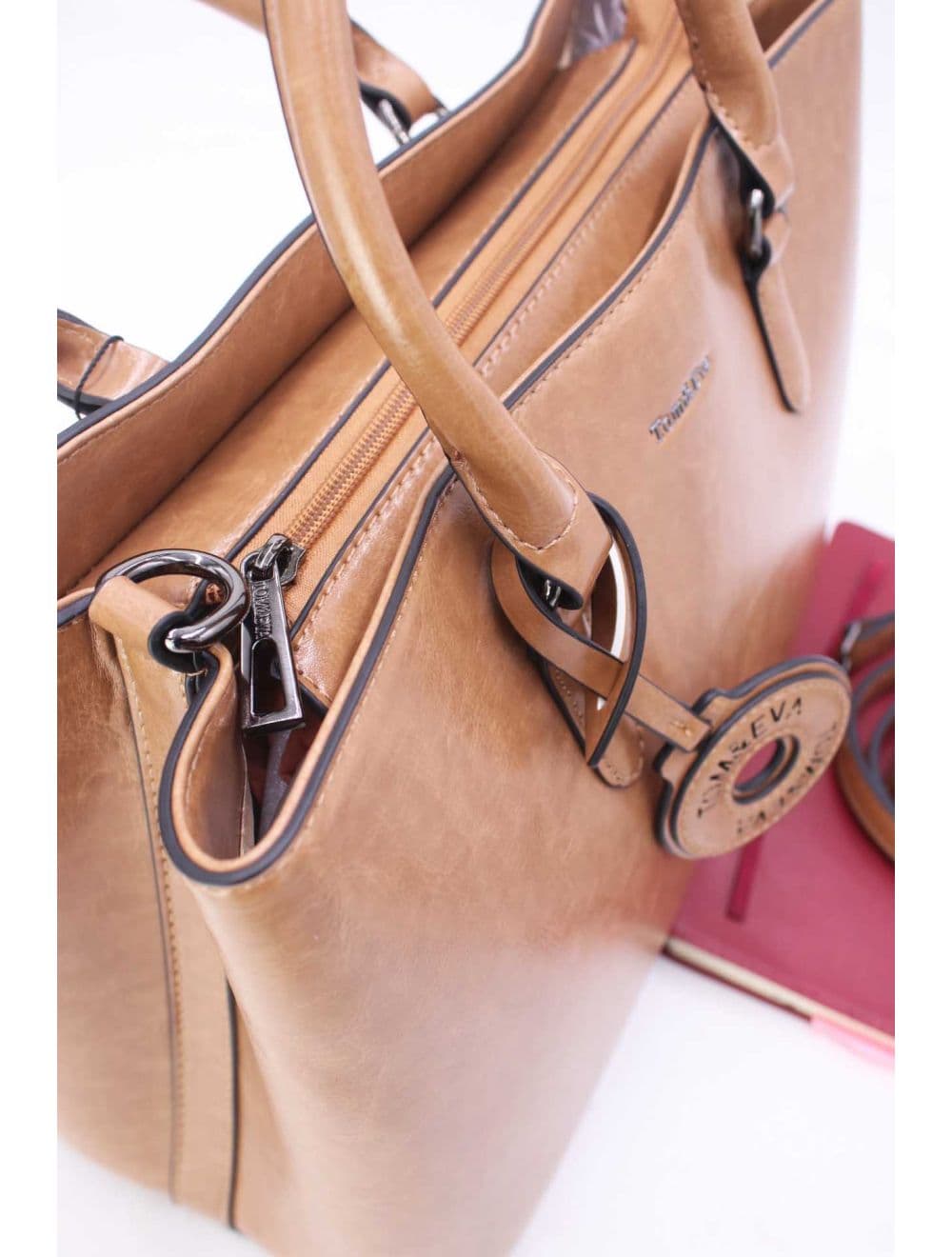 Sac à Main Avec Pendentif 25B-6362-Abricot — vue 5