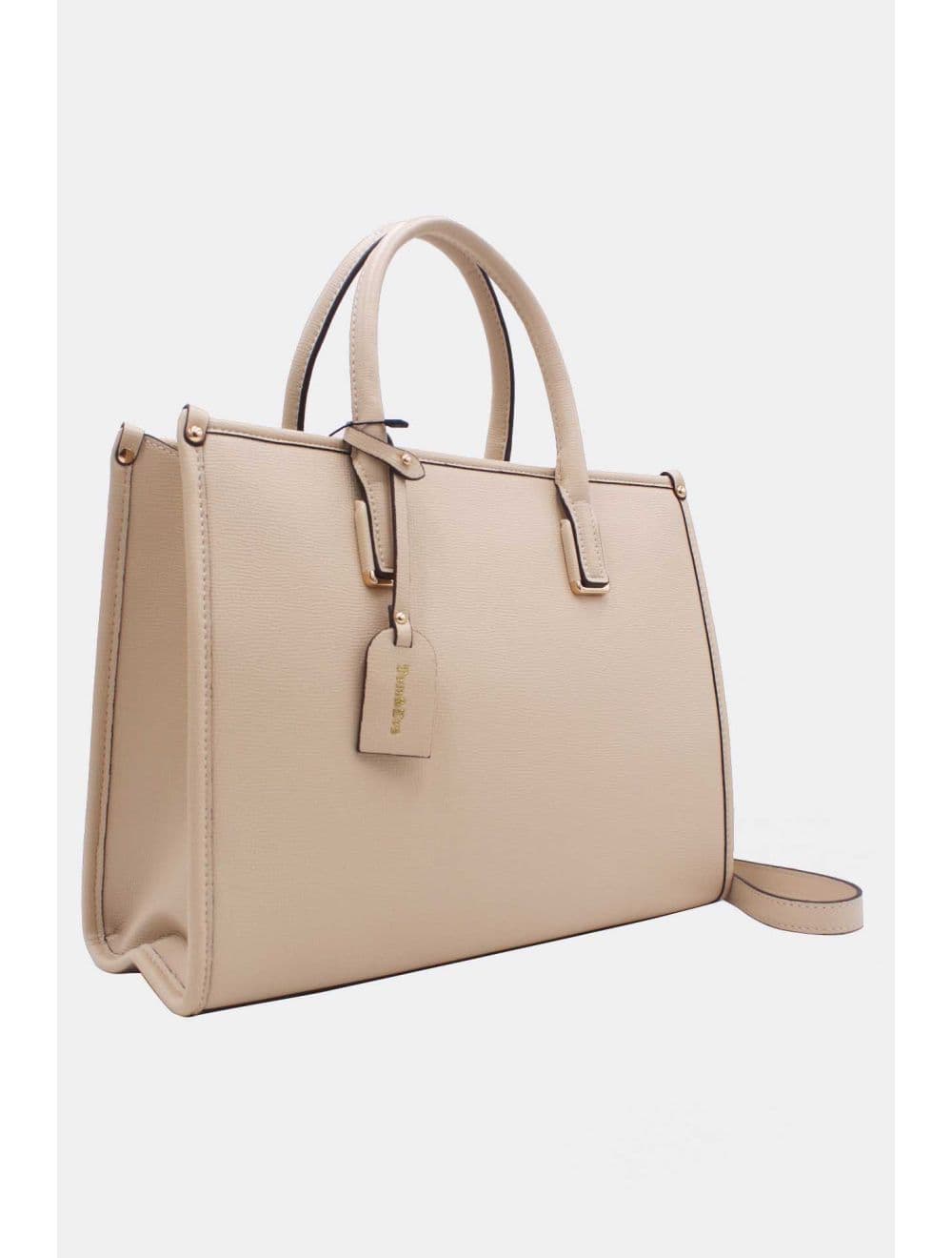 Sac à Main Avec Pendentif 25B-6345-Beige — vue 2