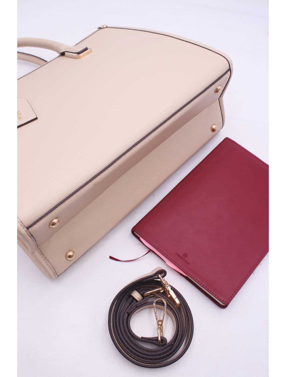 Sac à Main Avec Pendentif 25B-6345-Beige — vue 4