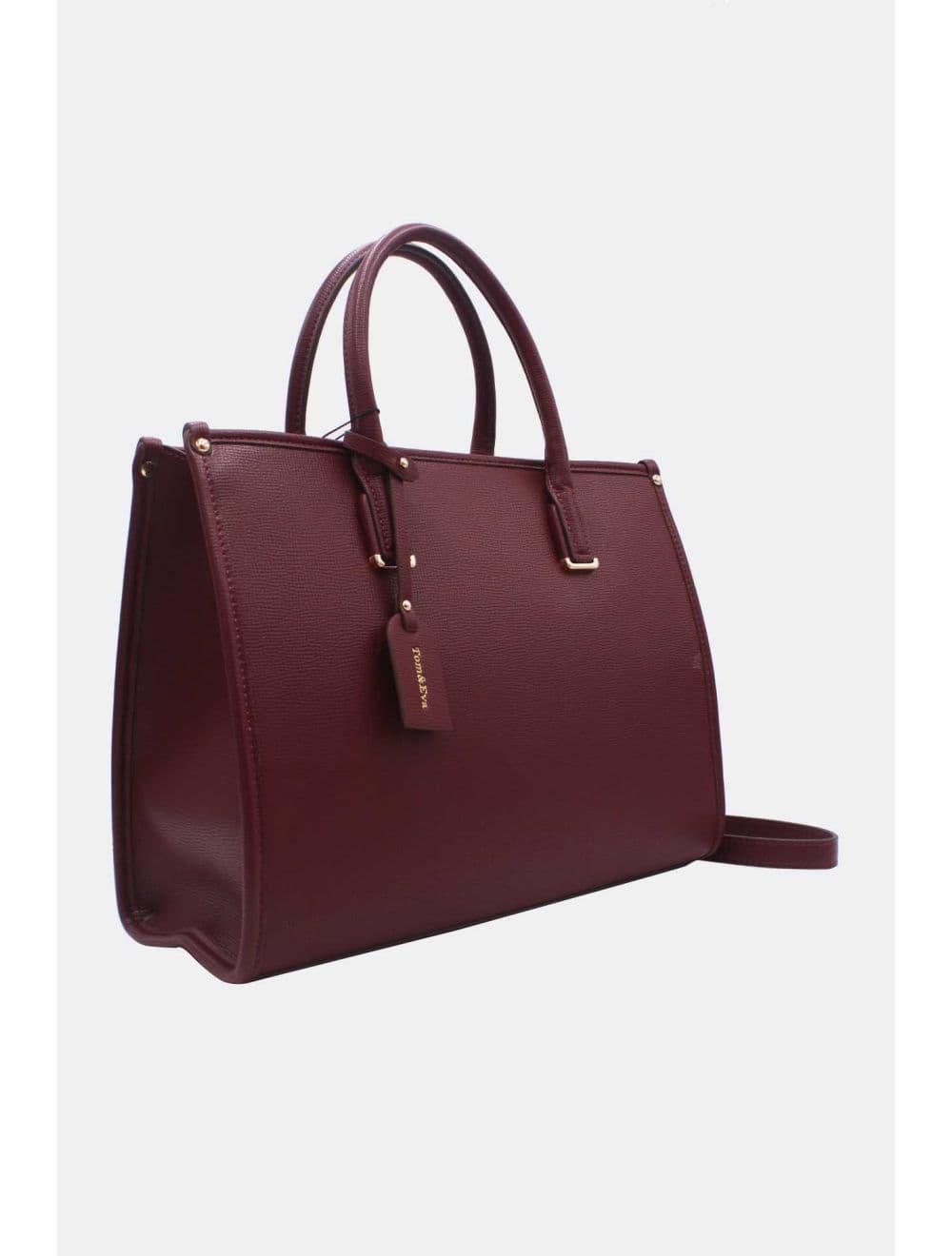 Sac à Main Avec Pendentif 25B-6345-Burgundy — vue 2