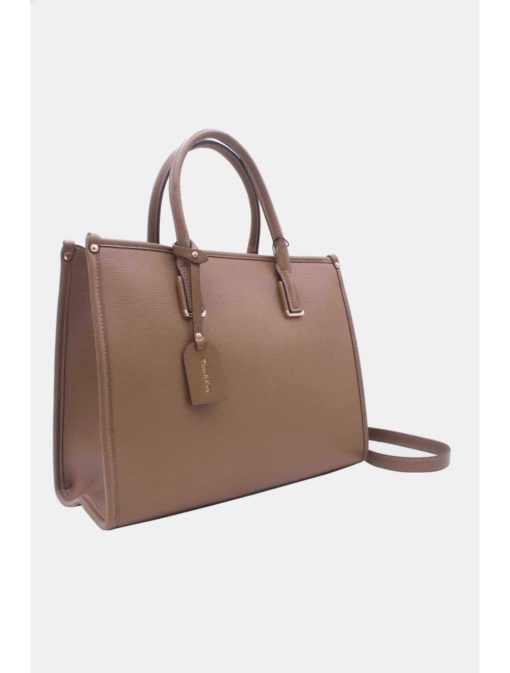 Sac à Main Avec Pendentif 25B-6345-Taupe — vue 3