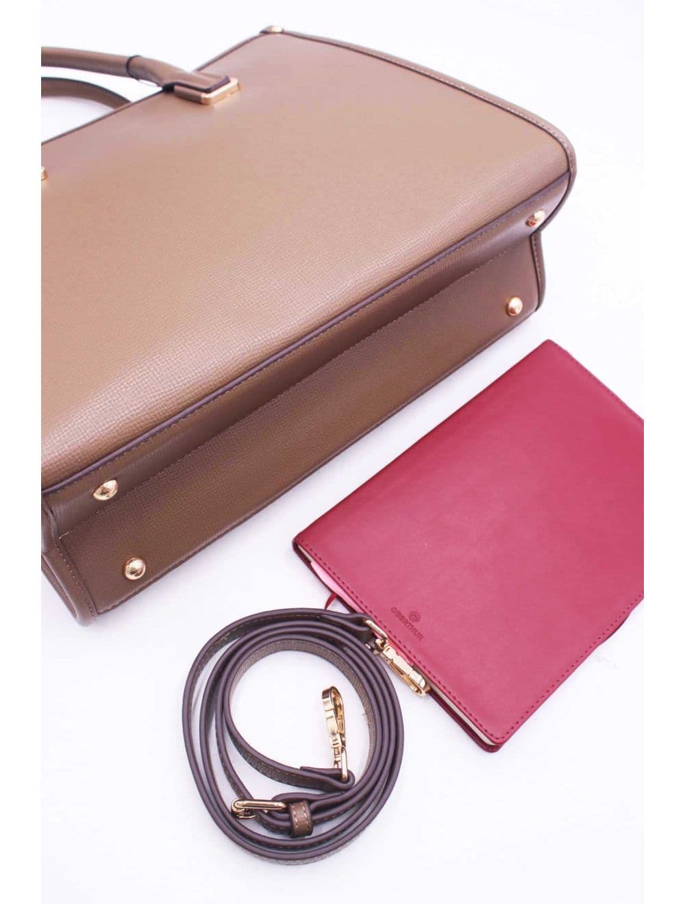 Sac à Main Avec Pendentif 25B-6345-Taupe — vue 5