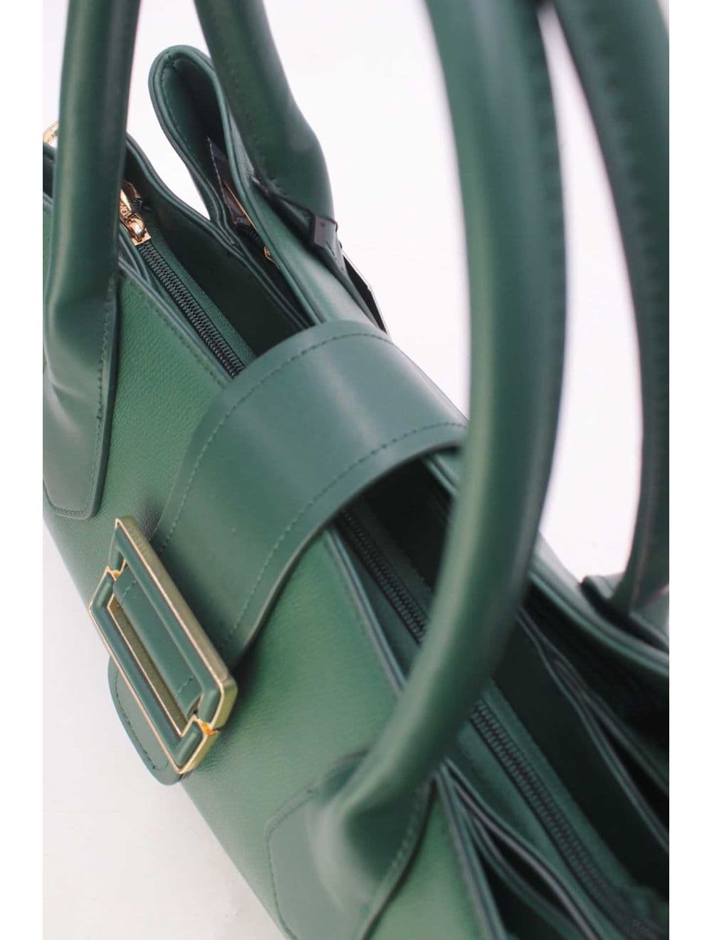 Sac à Main Avec Languette 25B-6346-Vert — vue 5