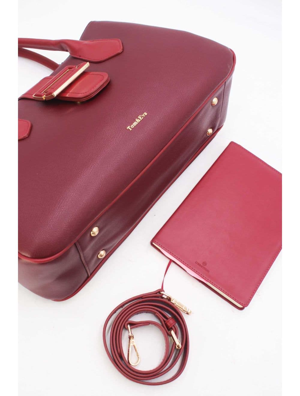 Sac à Main Avec Languette 25B-6346-Rouge — vue 4