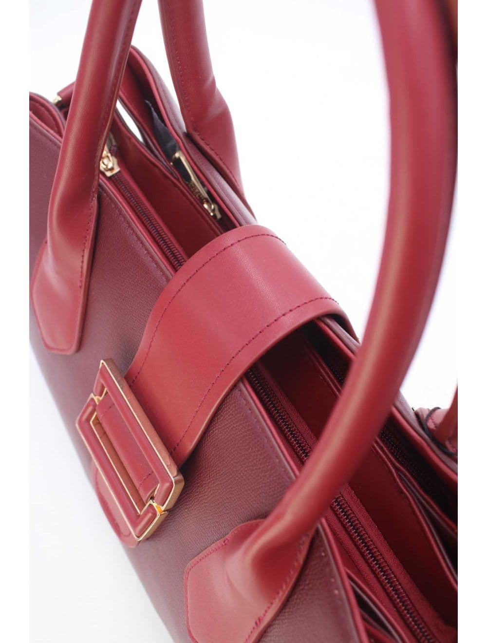 Sac à Main Avec Languette 25B-6346-Rouge — vue 5