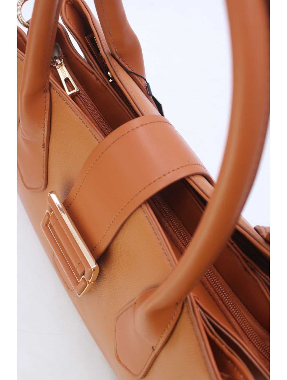 Sac à Main Avec Languette 25B-6346-Marron — vue 5