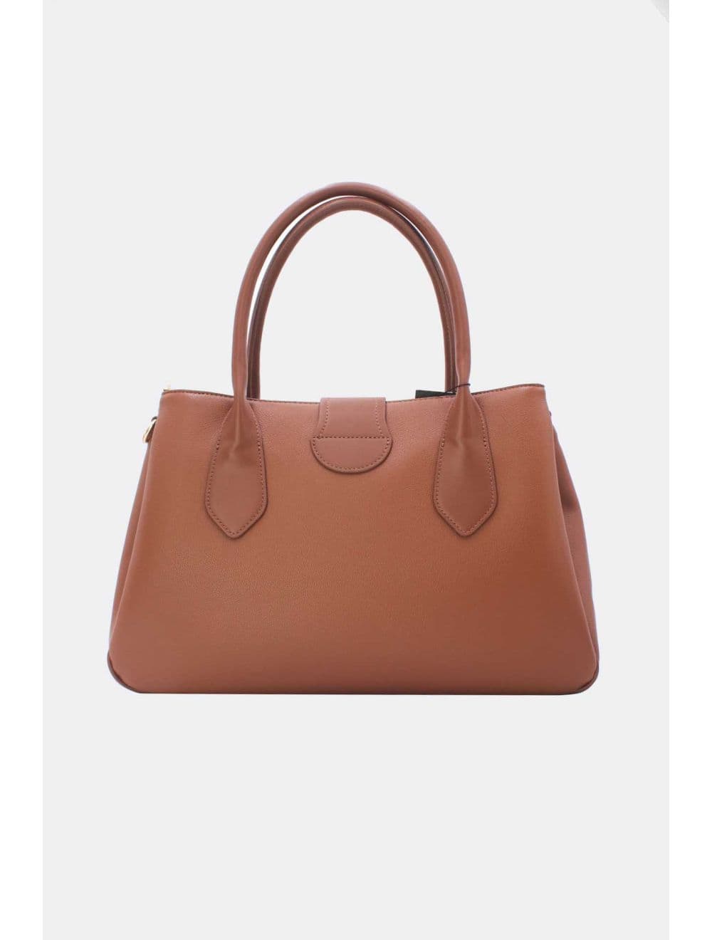 Sac à Main Avec Languette 25B-6346-Café — vue 3