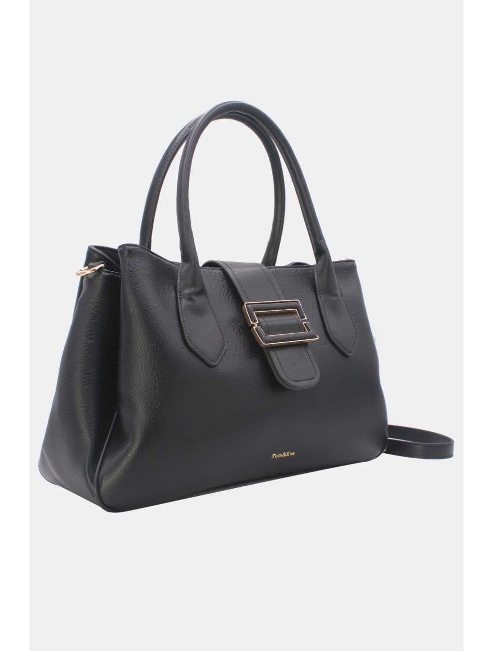 Sac à Main Avec Languette 25B-6346-Noir — vue 2
