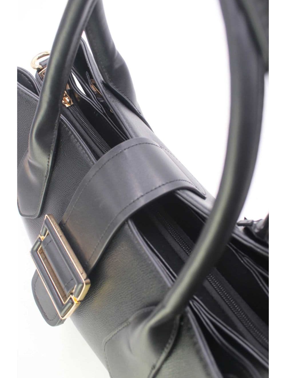 Sac à Main Avec Languette 25B-6346-Noir — vue 5