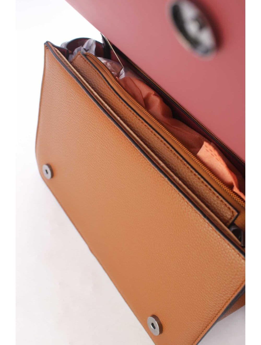 Sac à Main Style Vintage 25B-6296-Brown/Yellow — vue 5