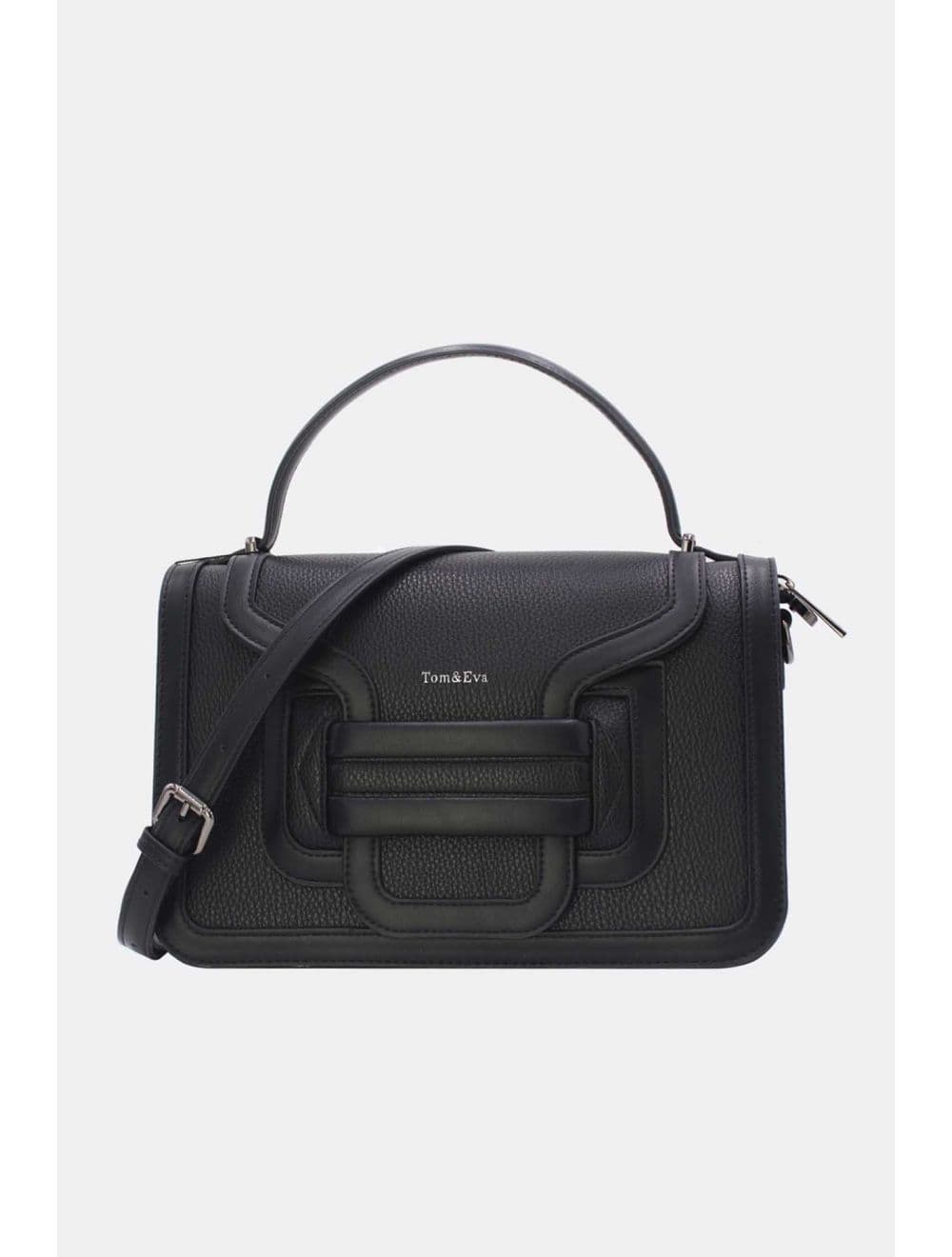 Sac à Main Style Vintage 25B-6296-Noir