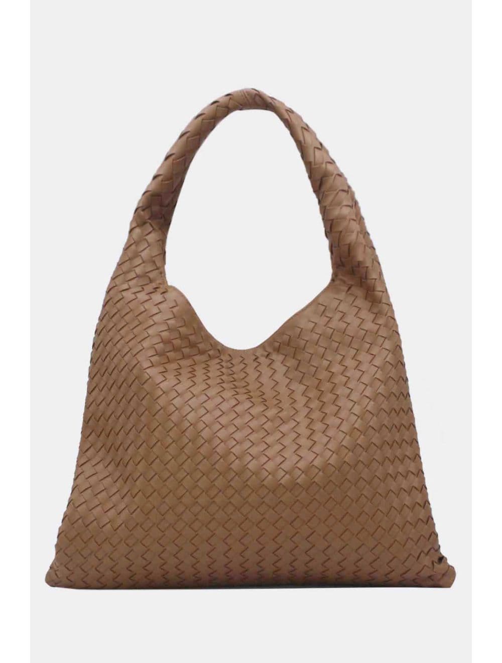 Sac Porté Épaule Tressé 25P-6175-Taupe — vue 3