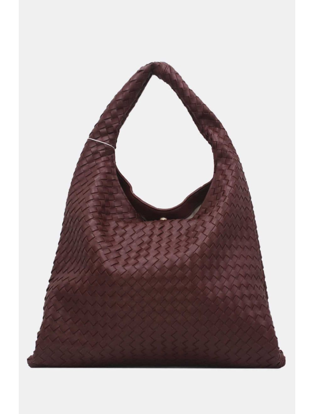 Sac Porté Épaule Tressé 25P-6175-Café