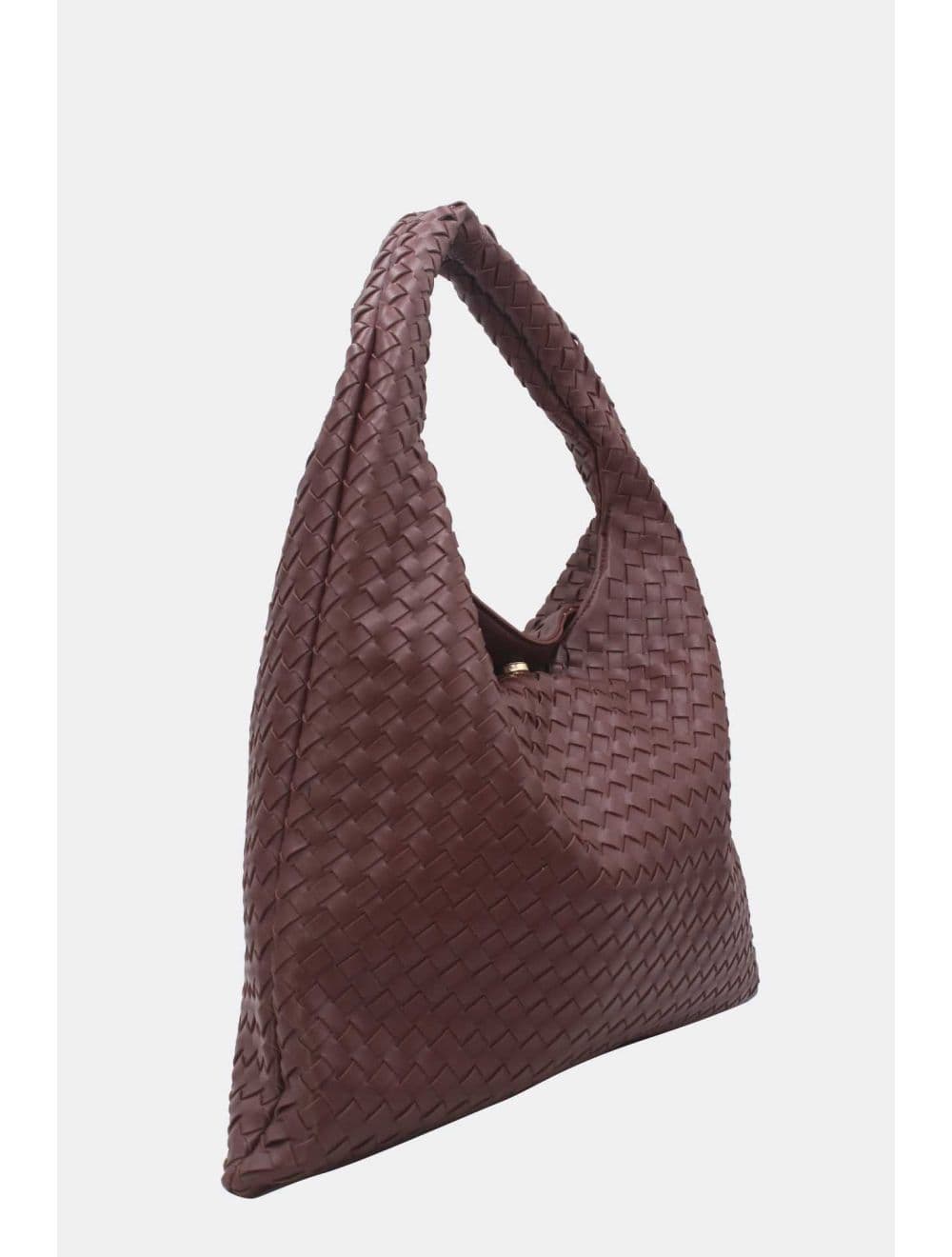 Sac Porté Épaule Tressé 25P-6175-Café — vue 2