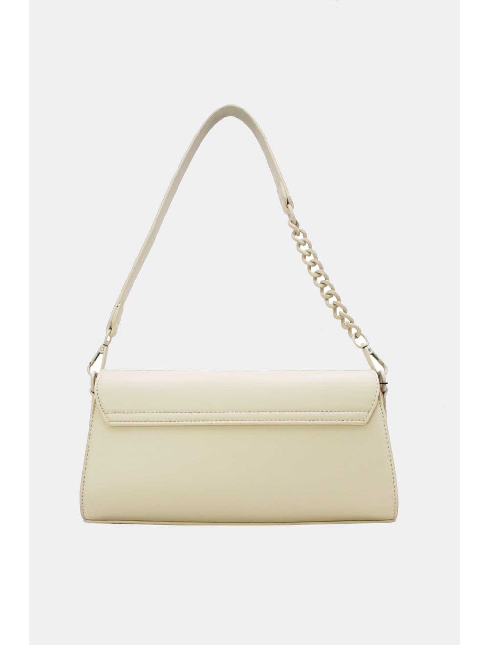 Sac Bandoulière et Porté Épaule Effet Cuir 25P-6333-Beige — vue 3