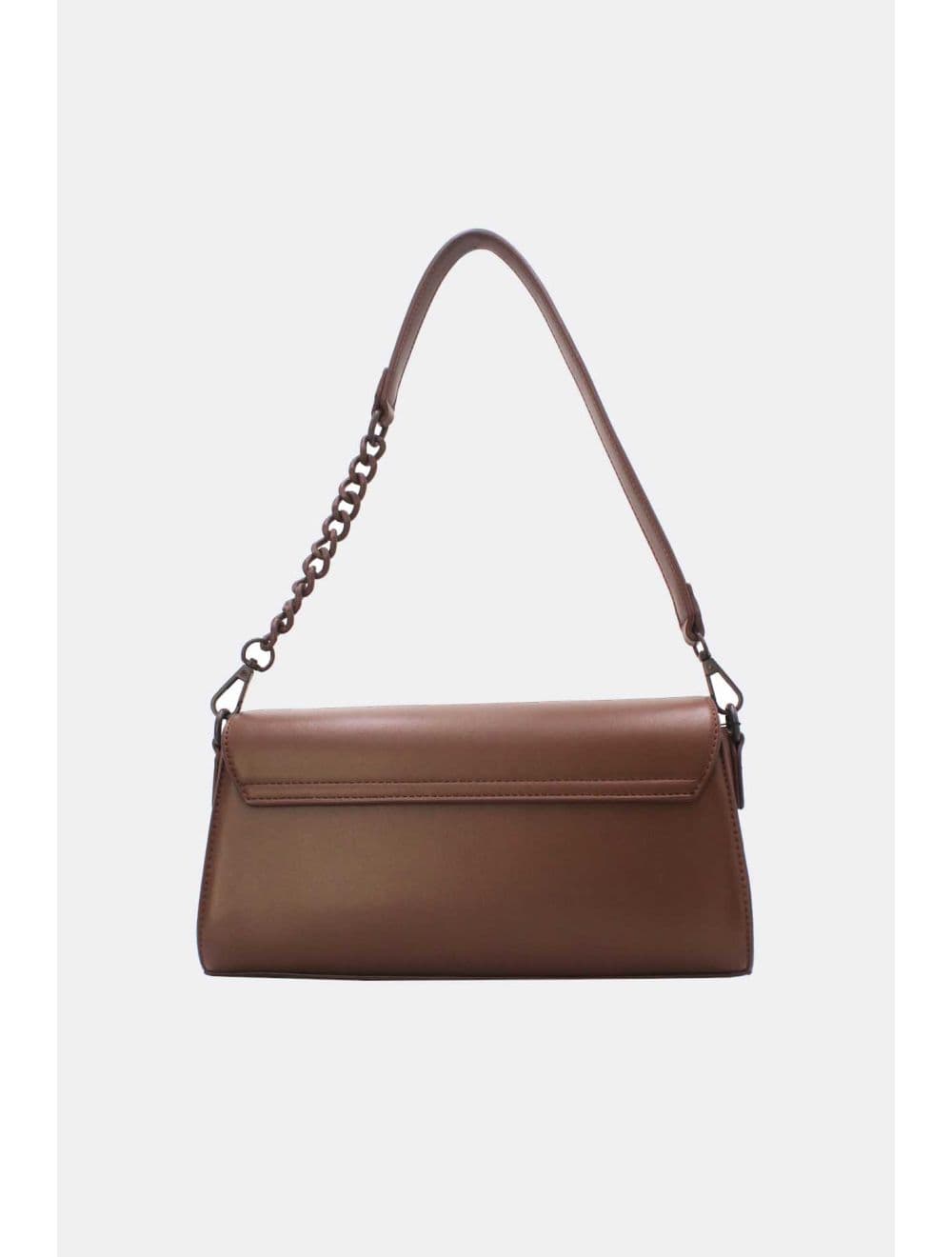 Sac Bandoulière et Porté Épaule Effet Cuir 25P-6333-Café — vue 3