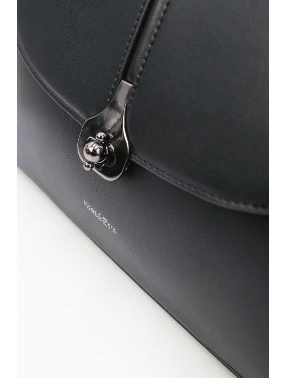 Sac à main Bicolore Chic 25B-6370-Noir — vue 5