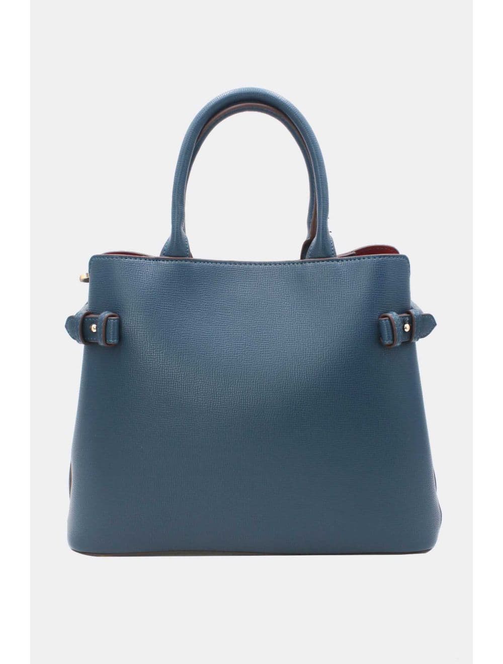 Sac à Main Rigide Minimaliste 25B-6343-Bleu — vue 4