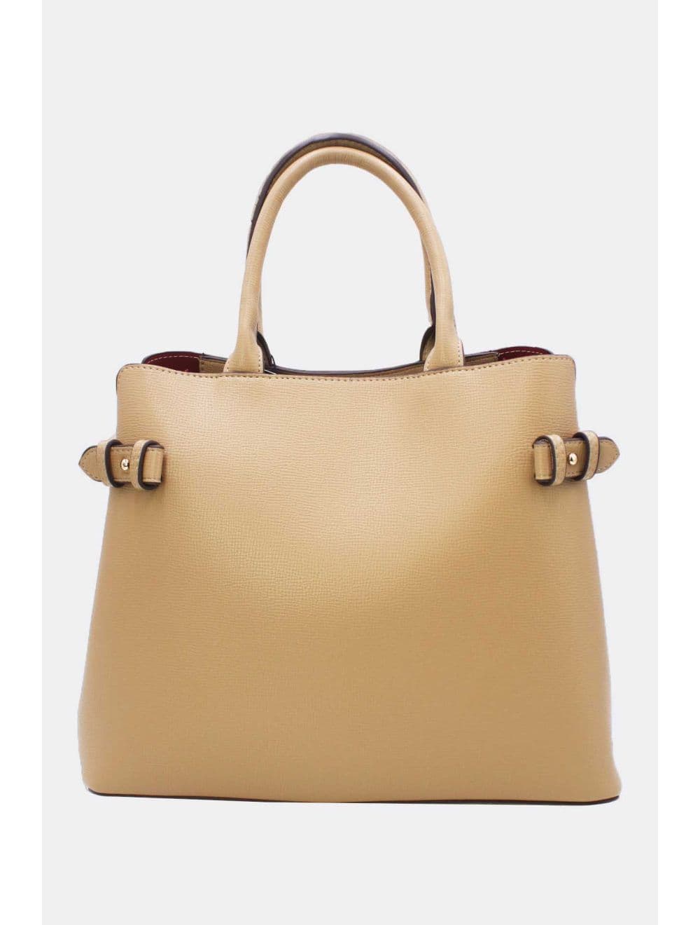 Sac à Main Rigide Minimaliste 25B-6343-Abricot — vue 3