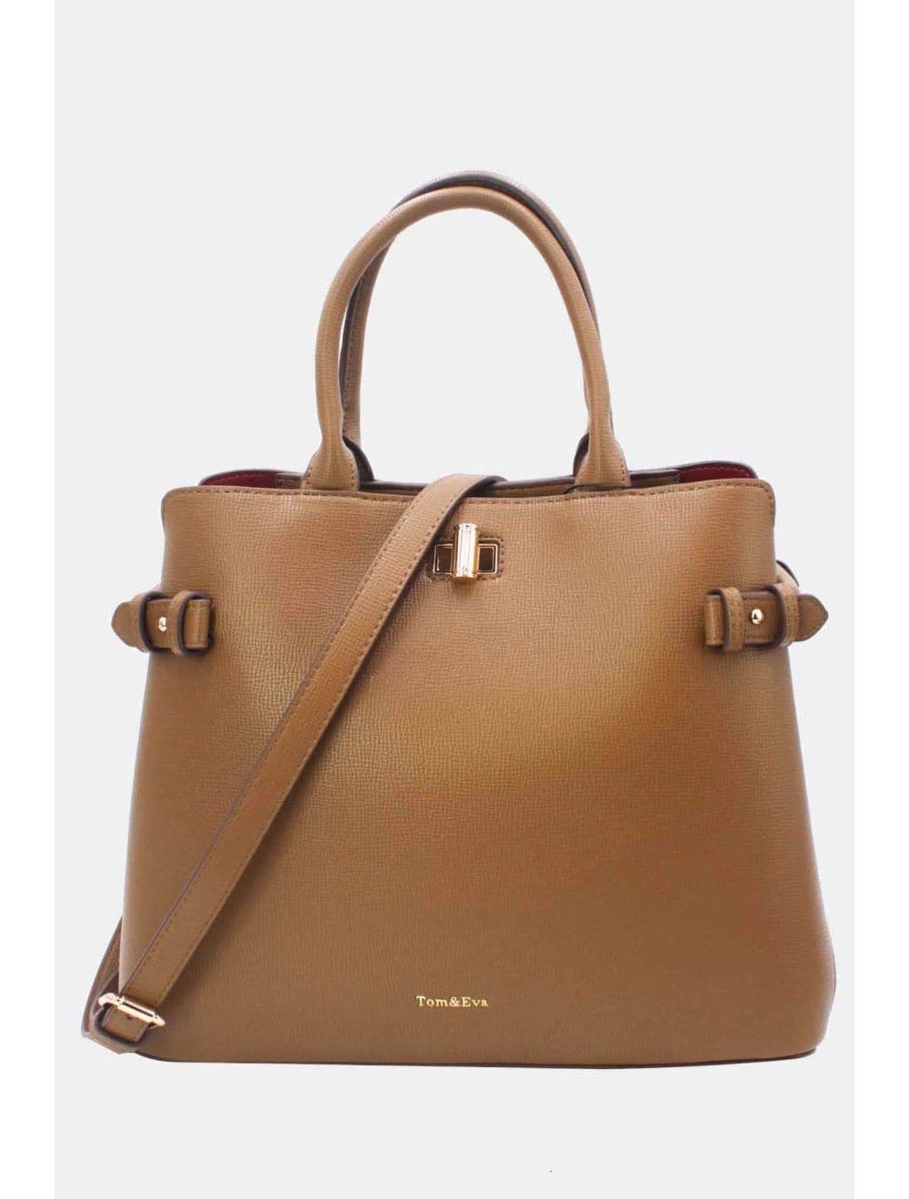 Sac à Main Rigide Minimaliste 25B-6343-Taupe