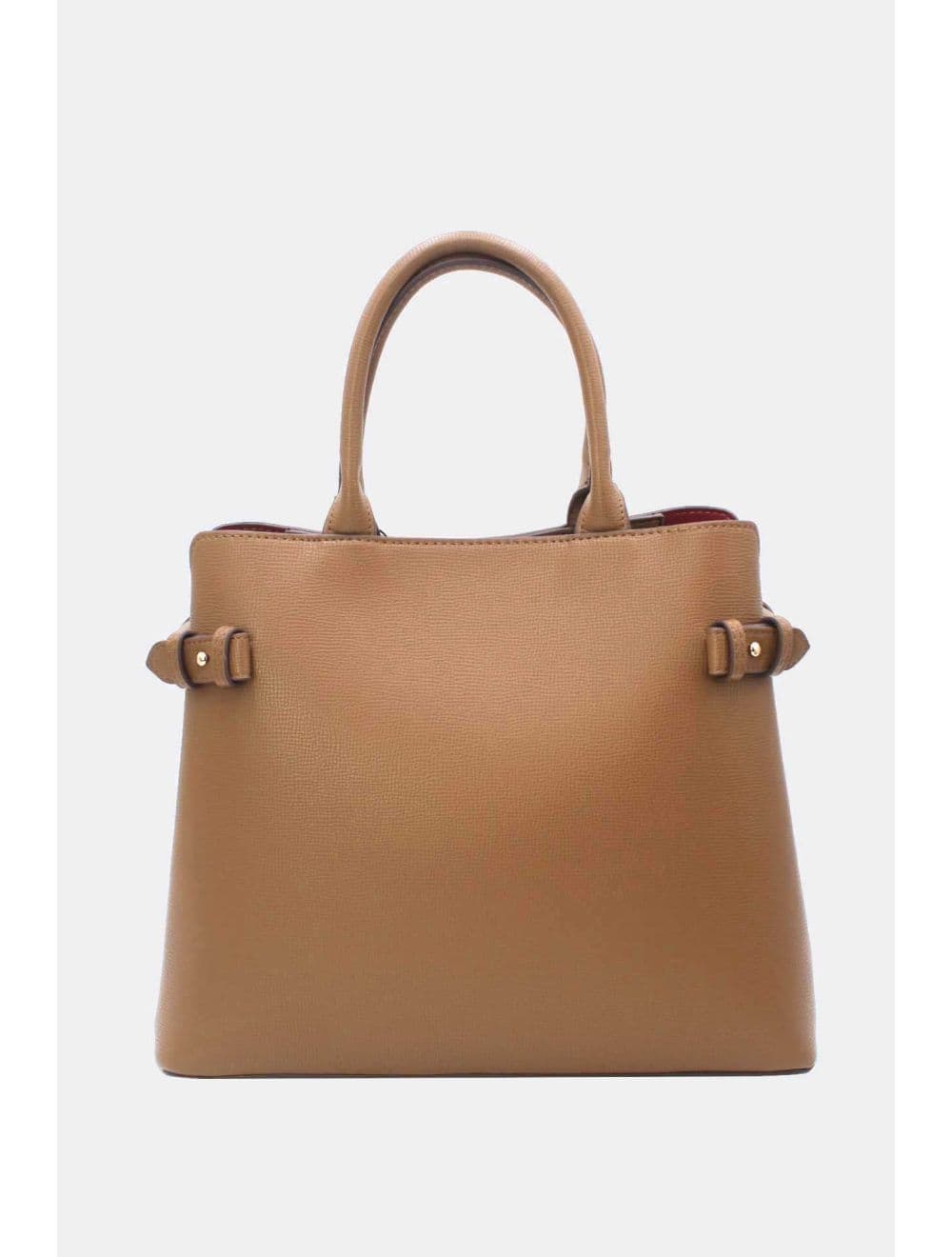 Sac à Main Rigide Minimaliste 25B-6343-Taupe — vue 4