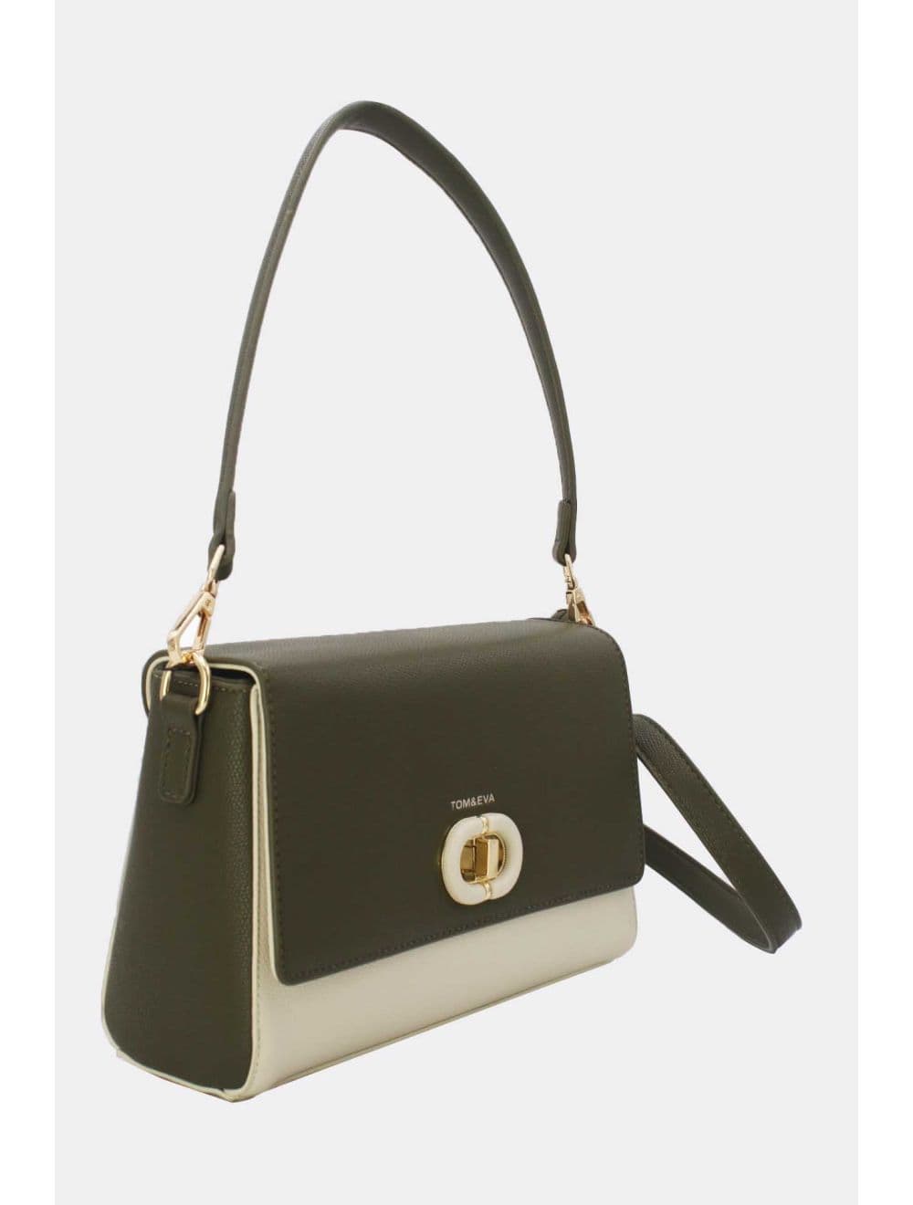 Sac Besace Minimaliste 25B-6217-Green/BE — vue 2