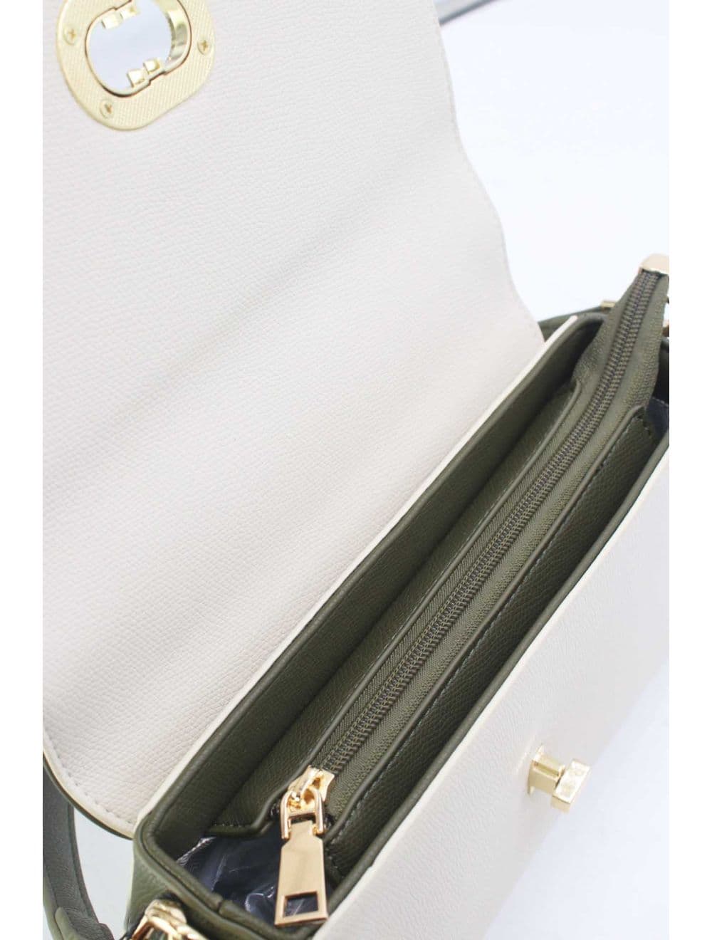 Sac Besace Minimaliste 25B-6217-Green/BE — vue 5