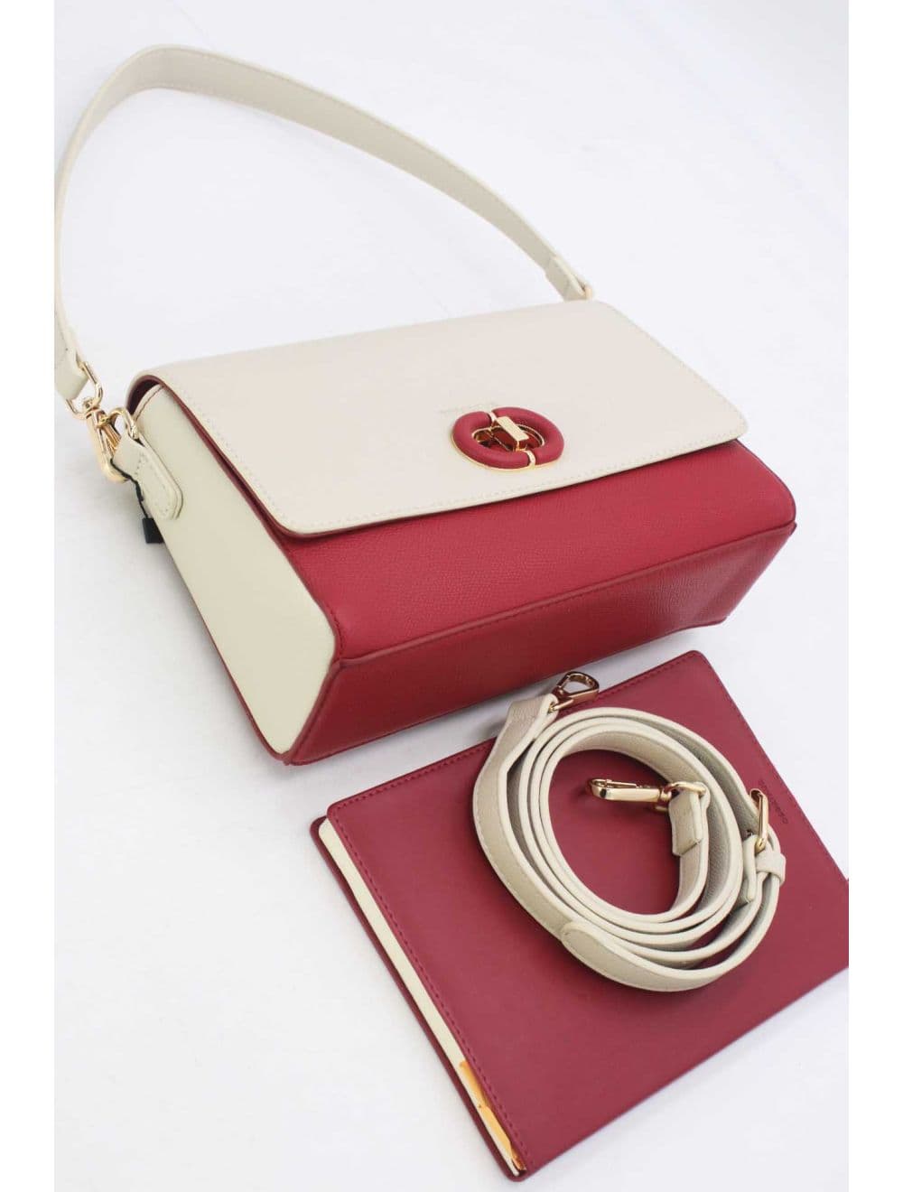 Sac Besace Minimaliste 25B-6217-Beige/RD — vue 4