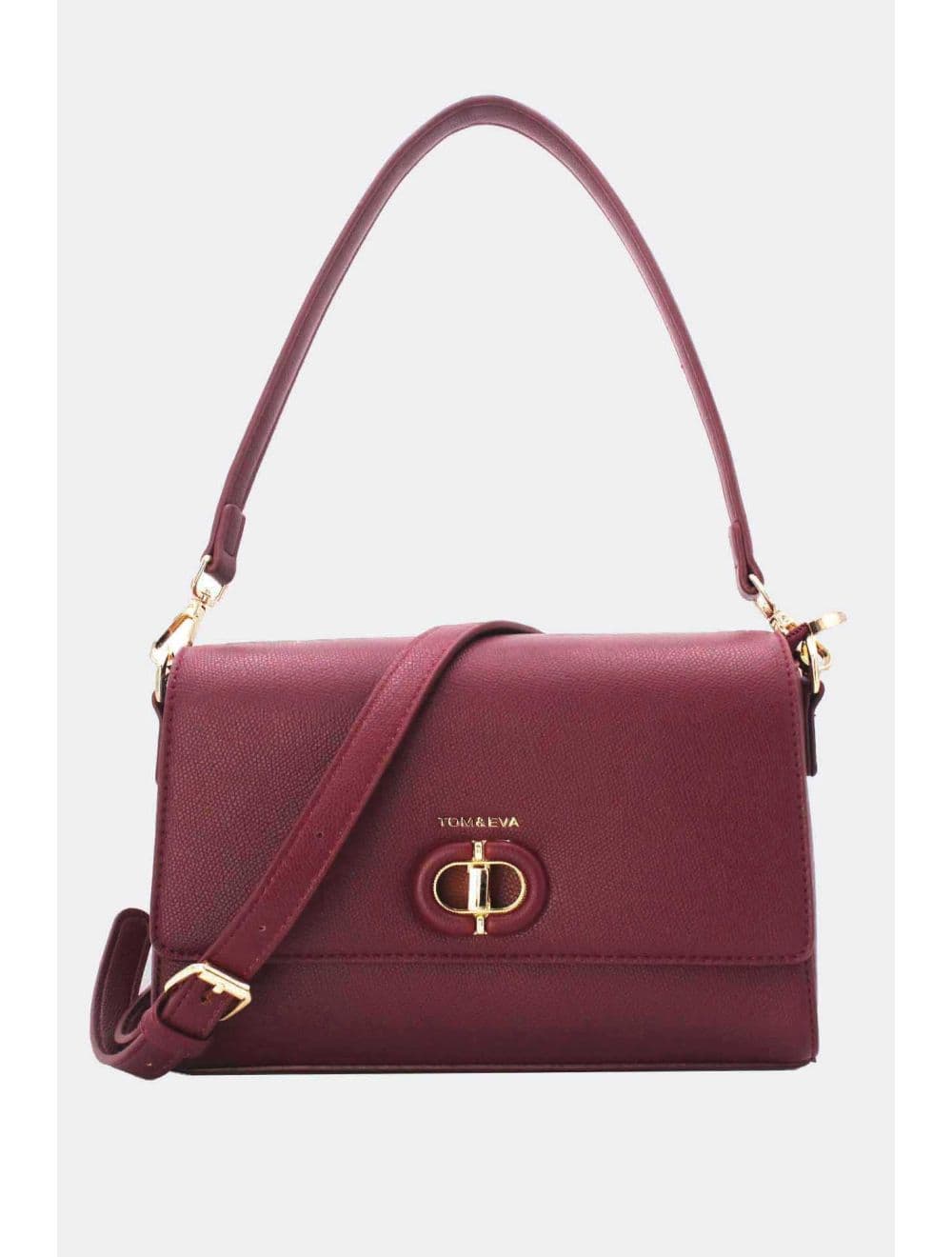 Sac Besace Minimaliste 25B-6217-Bordeaux