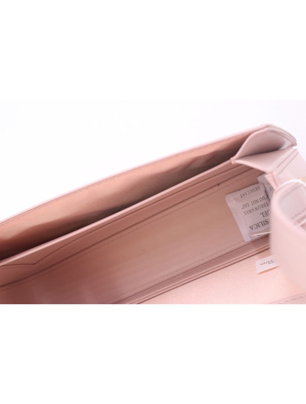 Sac Baguette Porté Épaule Effet Cuir Lisse Minimaliste 25P-6357-Pink — vue 5