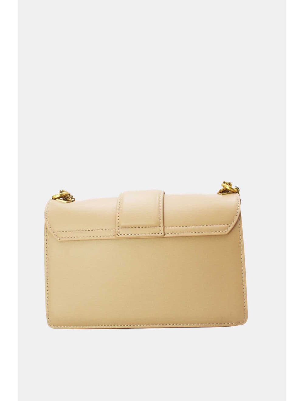 Sac à Bandoulière Effet Cuir Fermoir Bronze 25P-6340-Kaki — vue 3