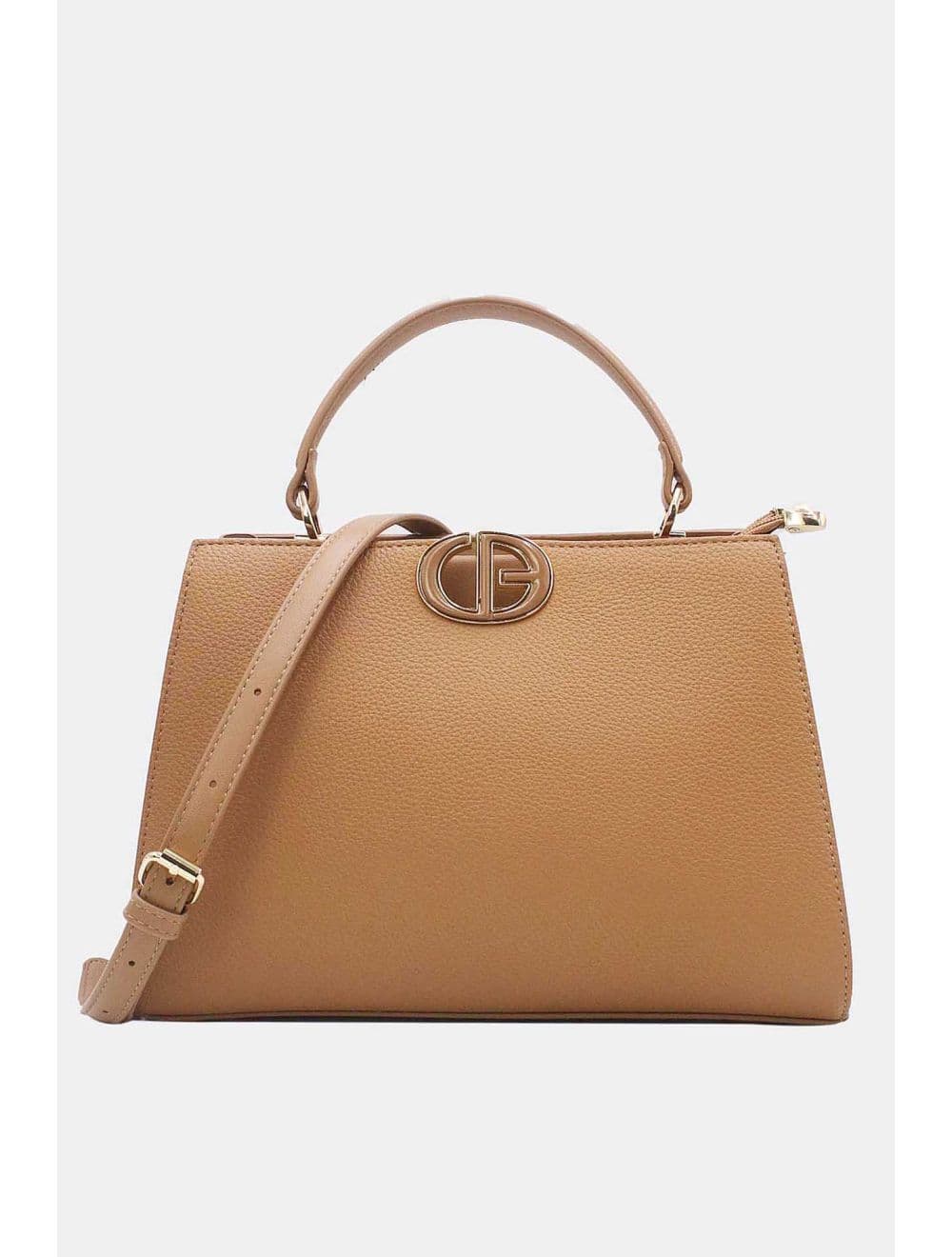 Sac à Main Effet Grainé RÉASSORT 25B-6225-Kaki