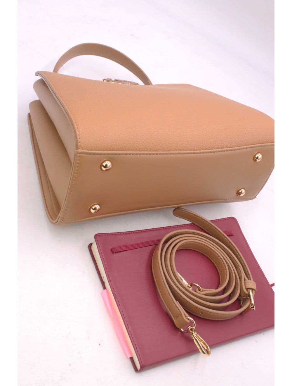 Sac à Main Effet Grainé RÉASSORT 25B-6225-Kaki — vue 4