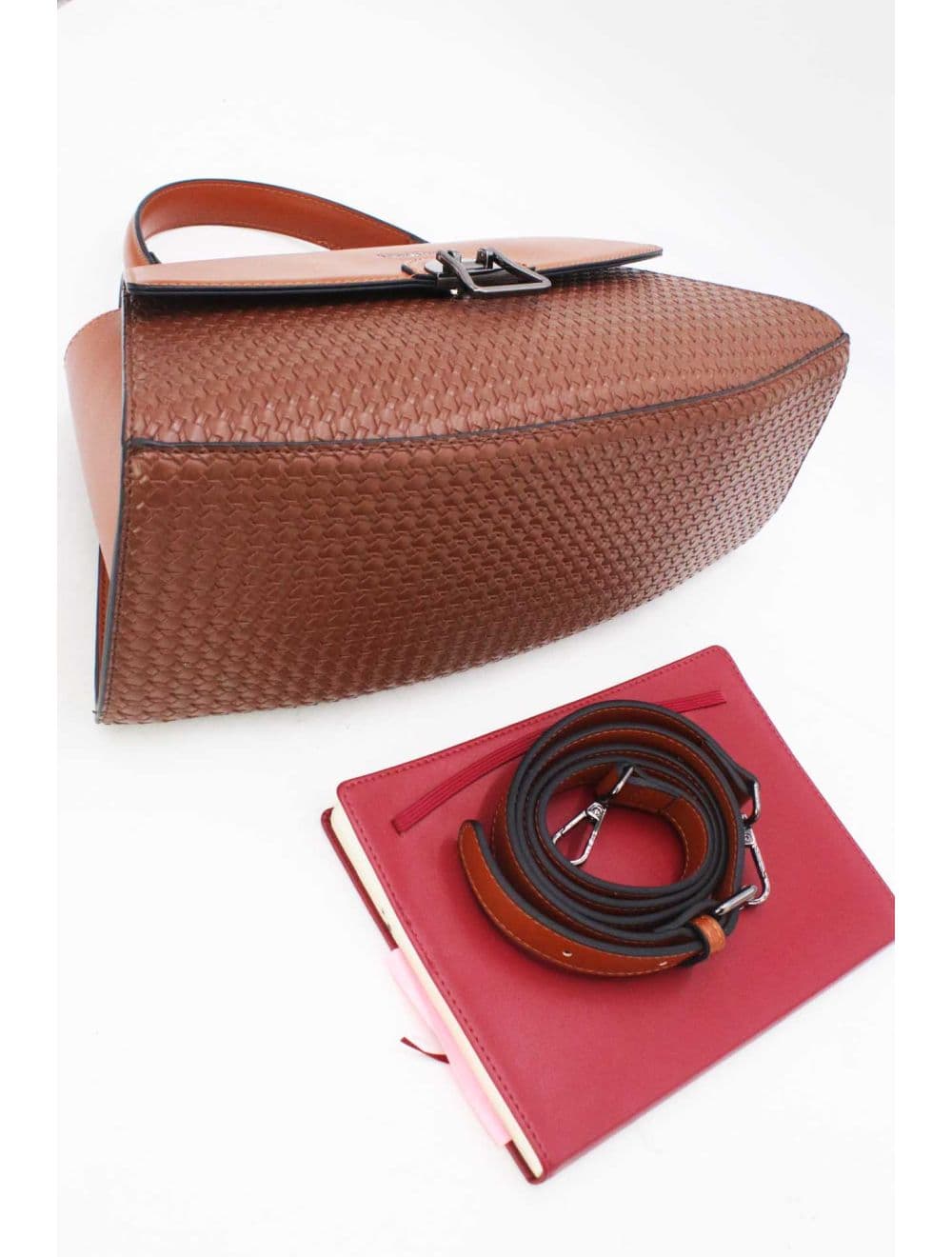 Sac à Main Effet En Paille RÉASSORT 25B-6230-Café — vue 4