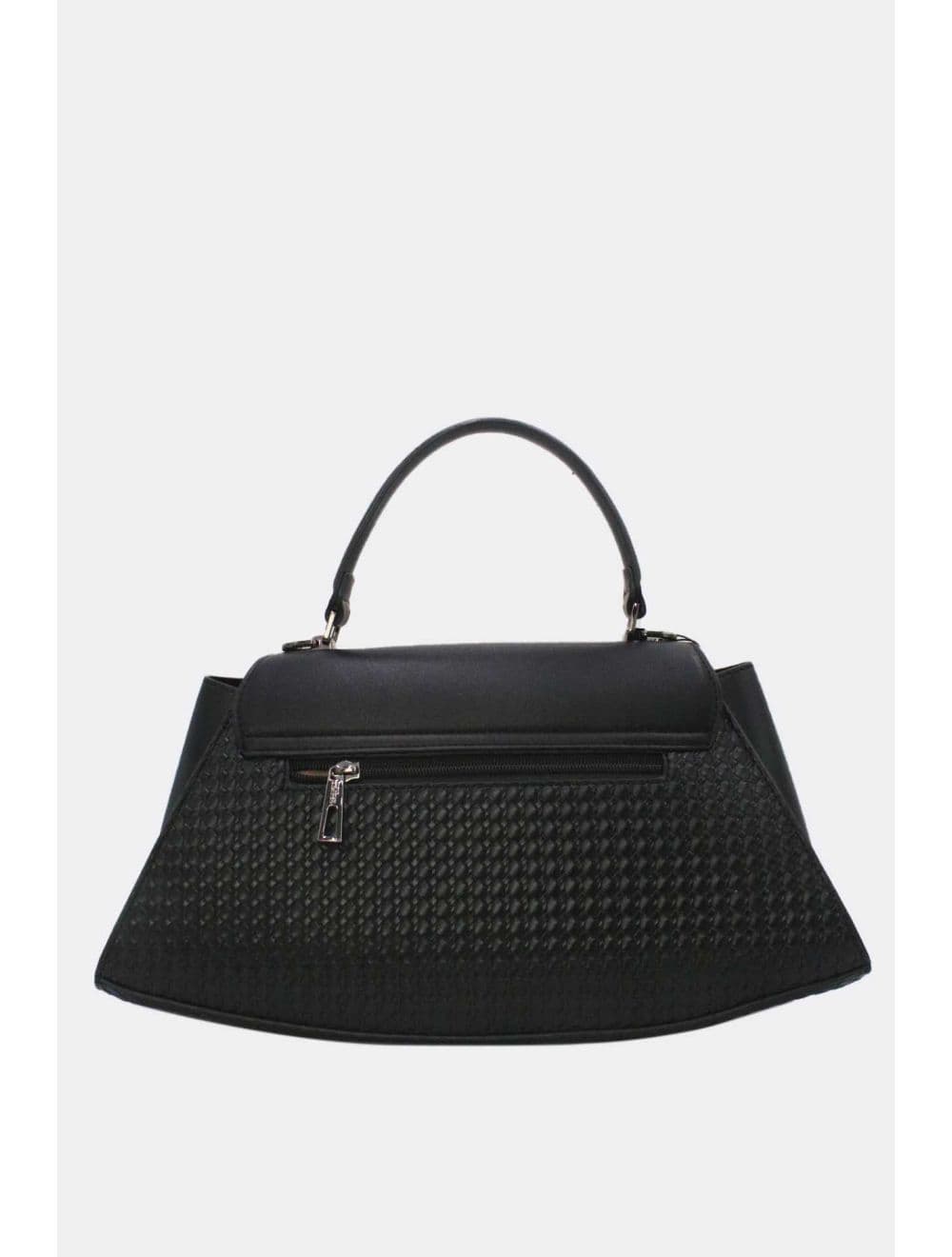 Sac à Main Effet En Paille RÉASSORT 25B-6230-Noir — vue 3