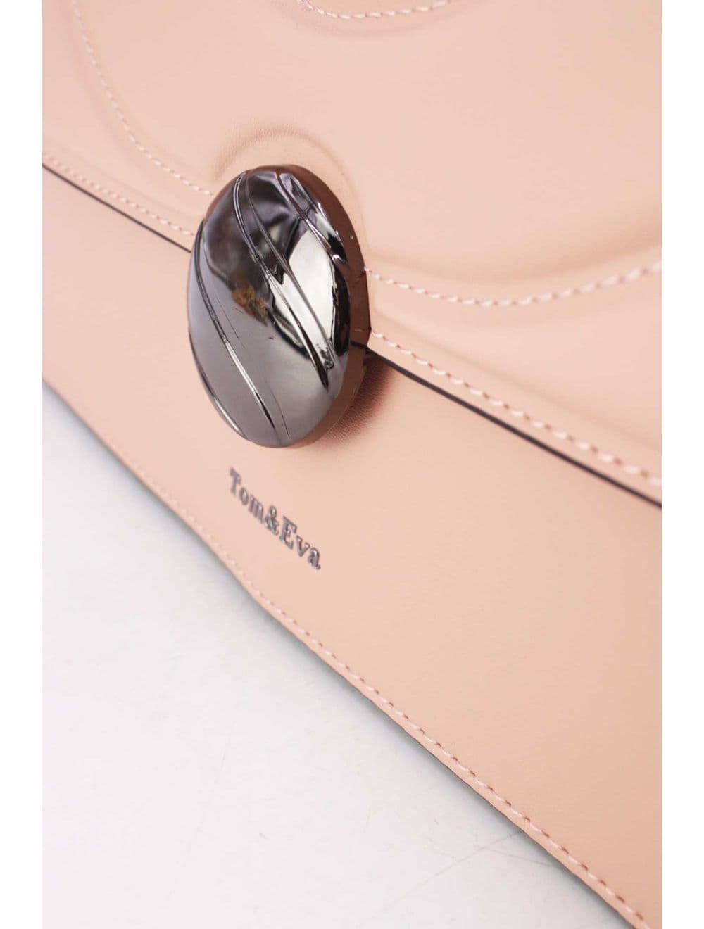 Sac Porté Épaule Bi-matière Femme 25B-6289-Pink — vue 5