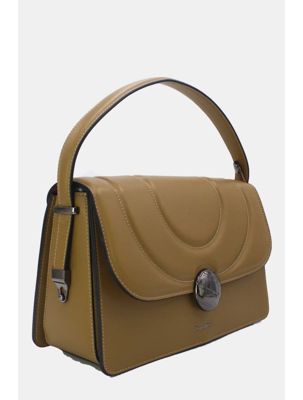 Sac Porté Épaule Bi-matière Femme 25B-6289-Vert — vue 2