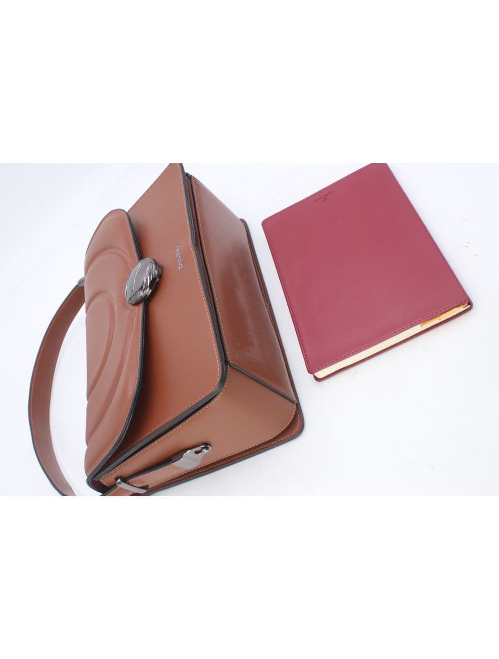 Sac Porté Épaule Bi-matière Femme 25B-6289-Marron — vue 4