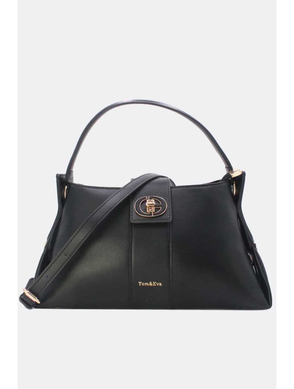 Sac à Main Languette Femme 25B-6295-Noir — vue 2