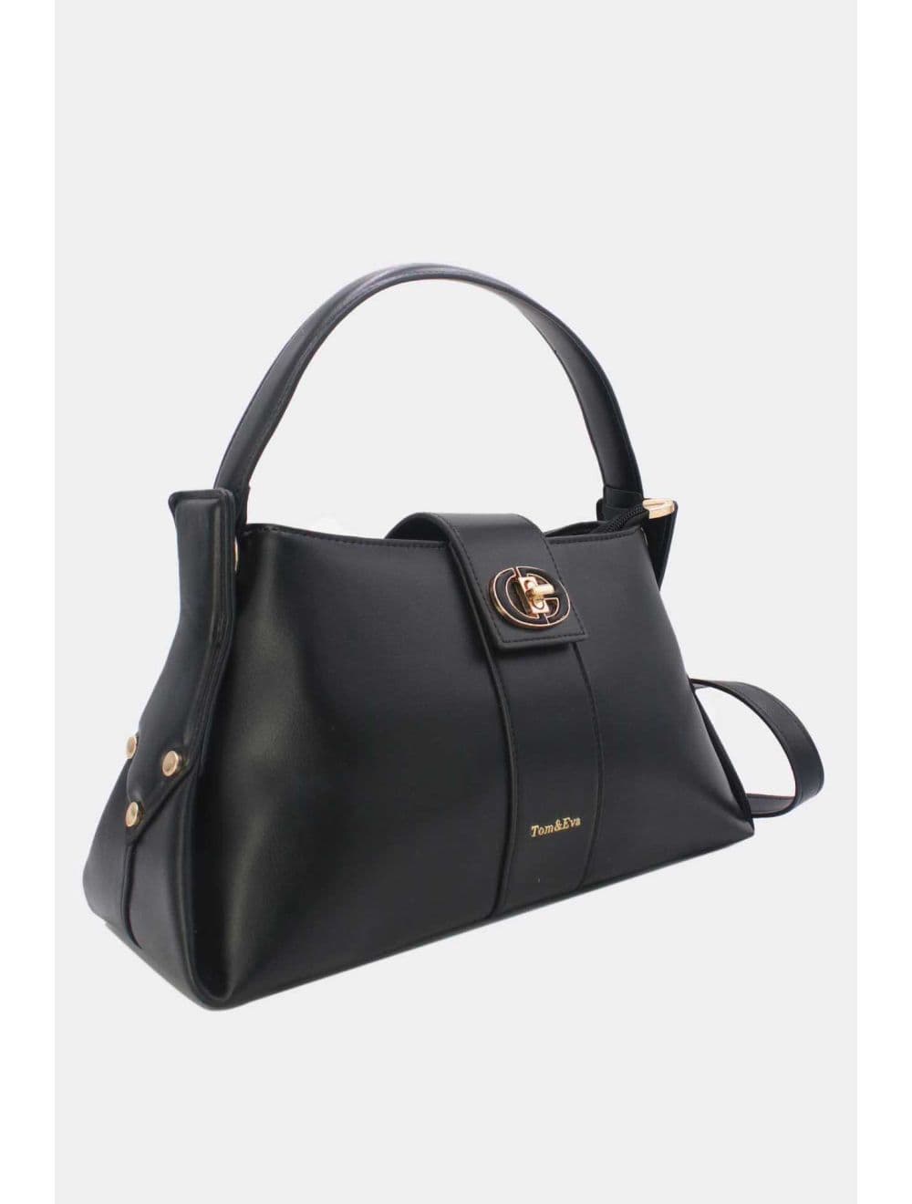 Sac à Main Languette Femme 25B-6295-Noir — vue 3