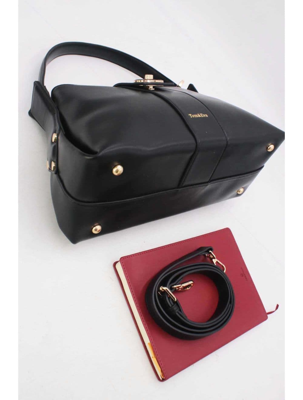 Sac à Main Languette Femme 25B-6295-Noir — vue 5