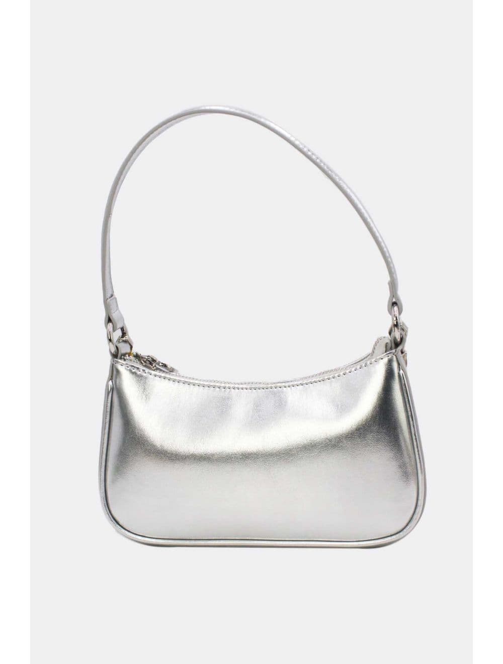 Pochette Porté Épaule Avec Chaîne 25P-6328-Argenté — vue 3