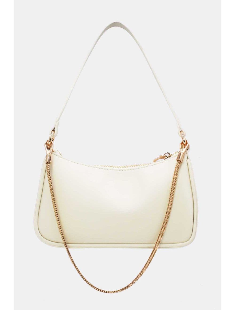 Pochette Porté Épaule Avec Chaîne 25P-6328-Beige
