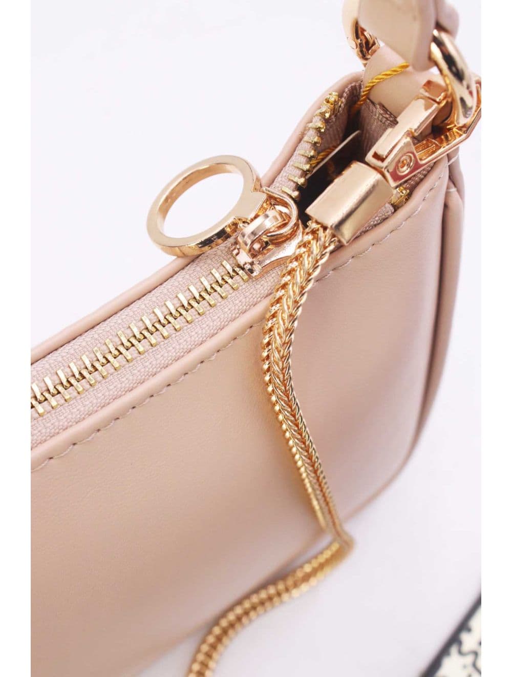 Pochette Porté Épaule Avec Chaîne 25P-6328-Abricot — vue 5