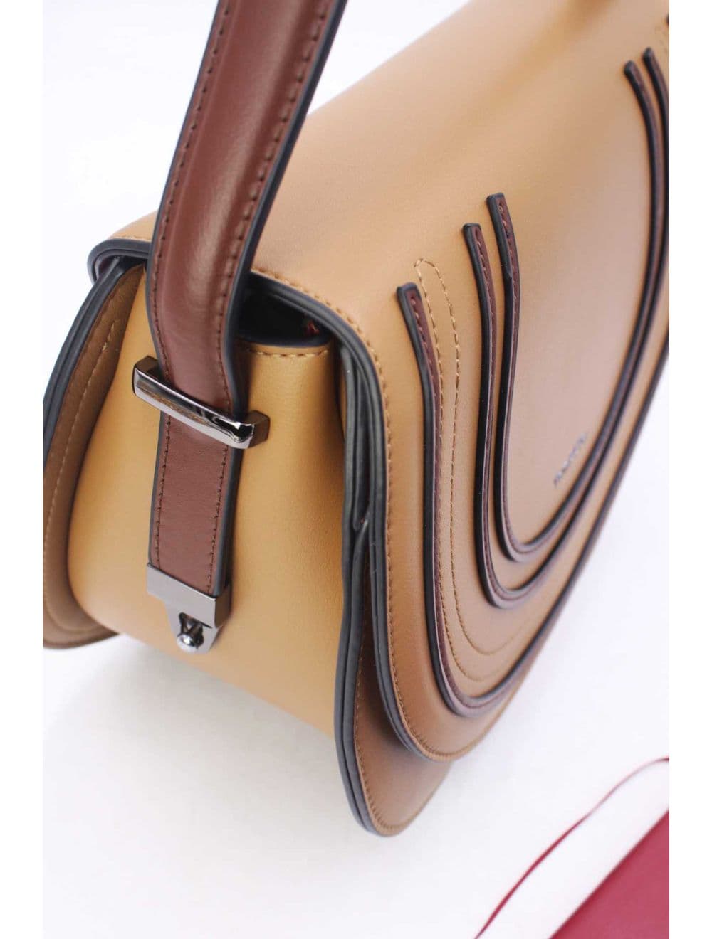 Sac Porté Épaule Vintage 25B-6292-Marron — vue 5