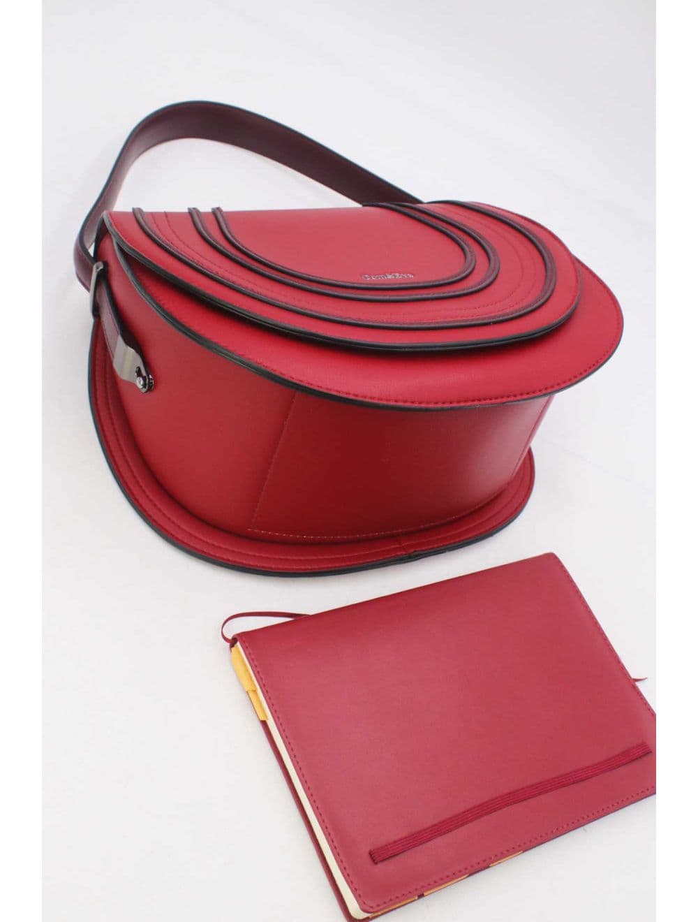 Sac Porté Épaule Vintage 25B-6292-Burgundy — vue 4