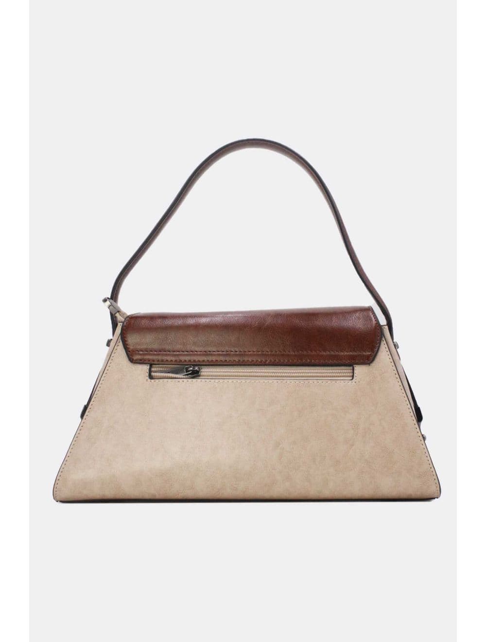 Sac Porté Épaule Vintage 24B-6127-Khaki/Coffee — vue 3