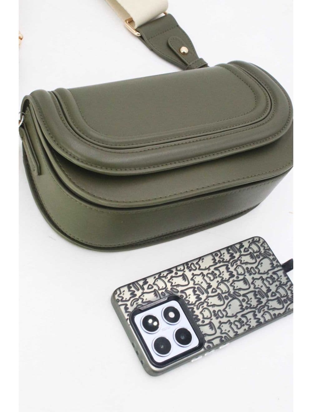 Sac à Bandoulière à Rabat 24P-5991-Vert — vue 5