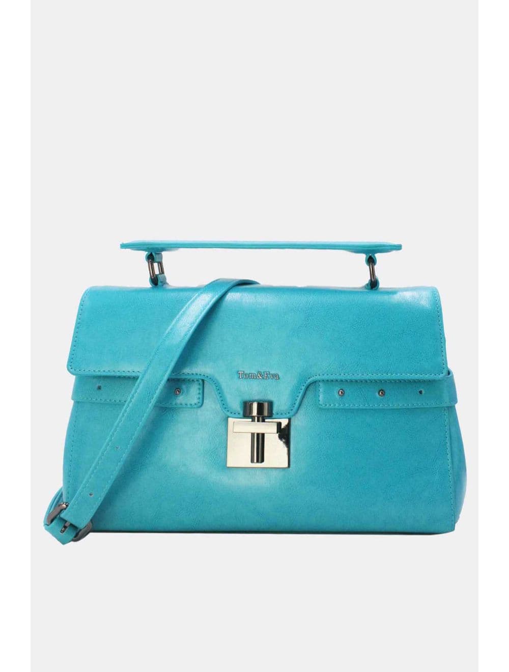 Sac à Main Style Vintage 25B-6154-Bleu — vue 2